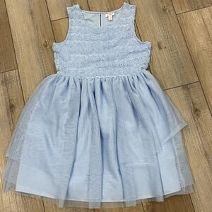 NWT Cat&Jack Elegant Blue Kids Dress Size 14-16